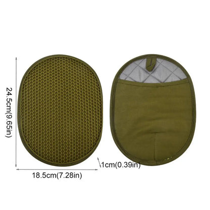 🖤 Silicone Potholder – Heat-Resistant Kitchen Safety Grip 🖤