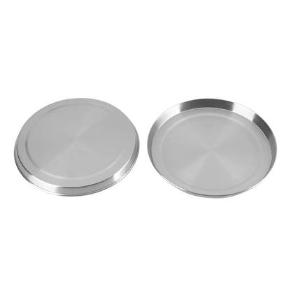 ✅ 4-Piece Stainless Steel Stove Burner Covers