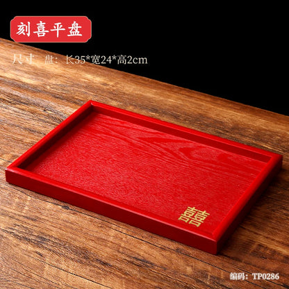 🌸 CZSAE Chinese Wedding Tableware Set — Elegant, Eco-Friendly, and Timeless