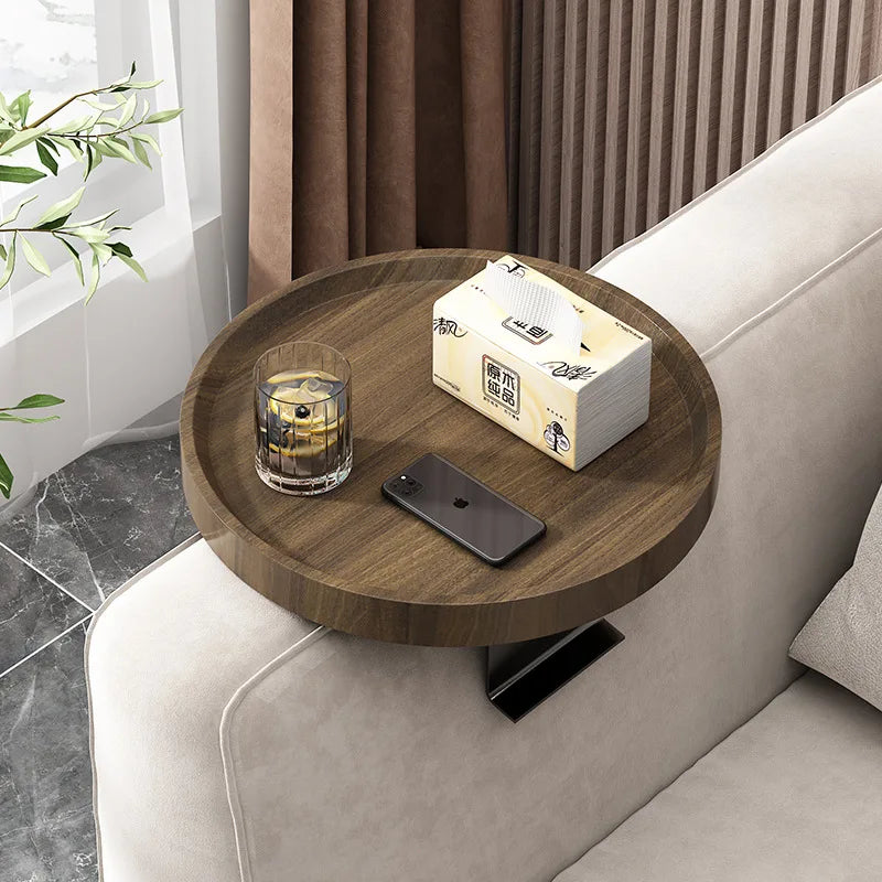 🛋️ Sofa Armrest Tray – Coffee Table Edge Storage Rack ✨
