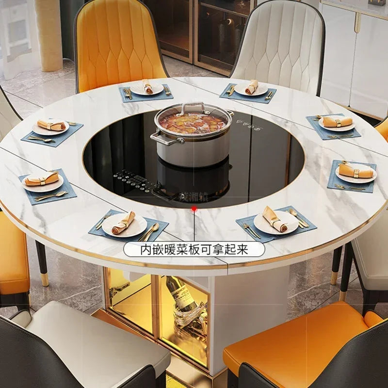 🏛 Oein Luxe Marmeren Eettafel – Moderne Elegantie voor Uw Huis