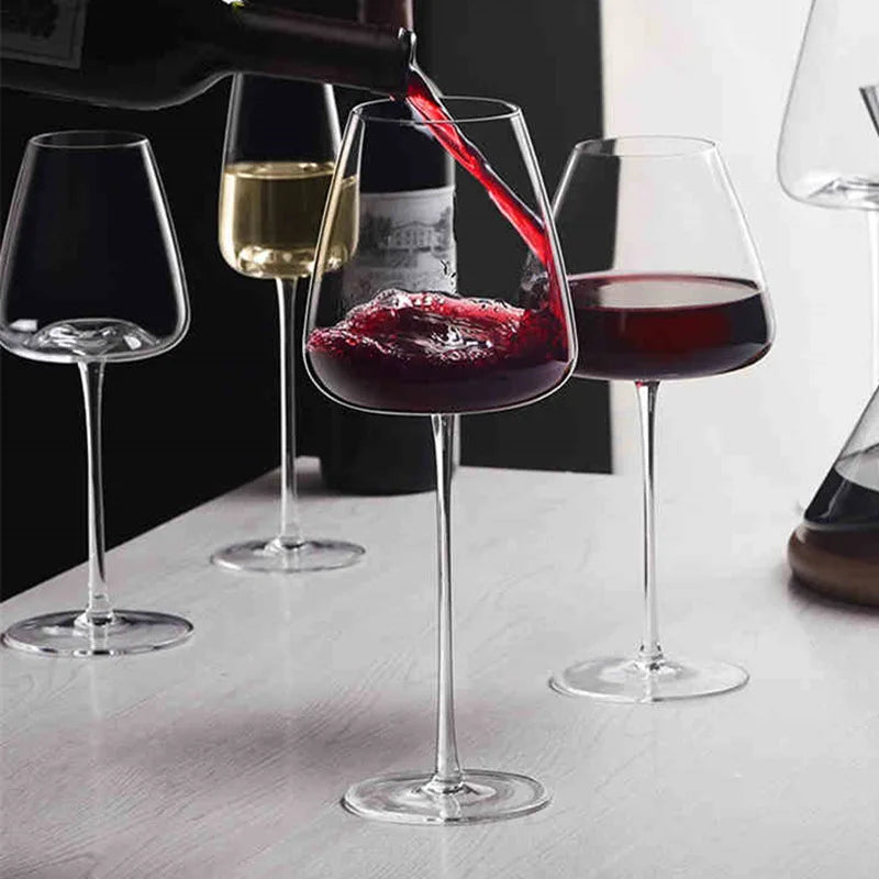 🍷 Burgundy Bordeaux Glass – 550ML / 650ML
