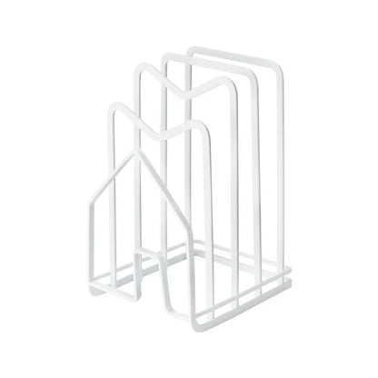 🍳 Pot Lid & Cutting Board Rack – Kitchen Storage Organizer 🗂️