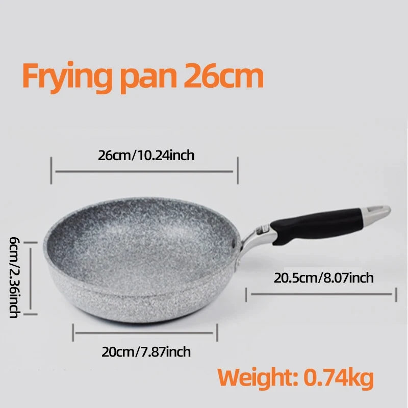 🍳 The 'Apex' Series: Durable Stone Non-Stick Frying Pan Set ✨