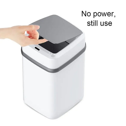 🗑️ 13L Smart Induction Trash Can – Automatic Lid Sensor