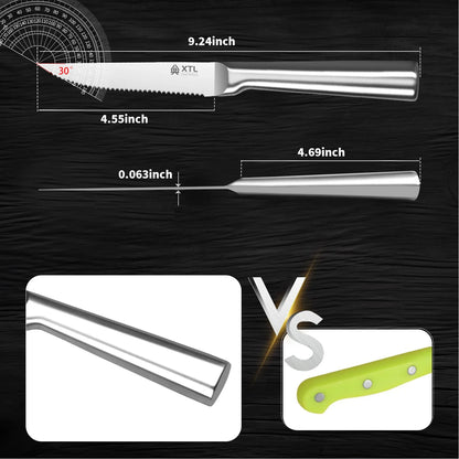 🍴 Seiko Home Stainless Steel Steak Knife Cutlery Set (4/6/8 pcs)