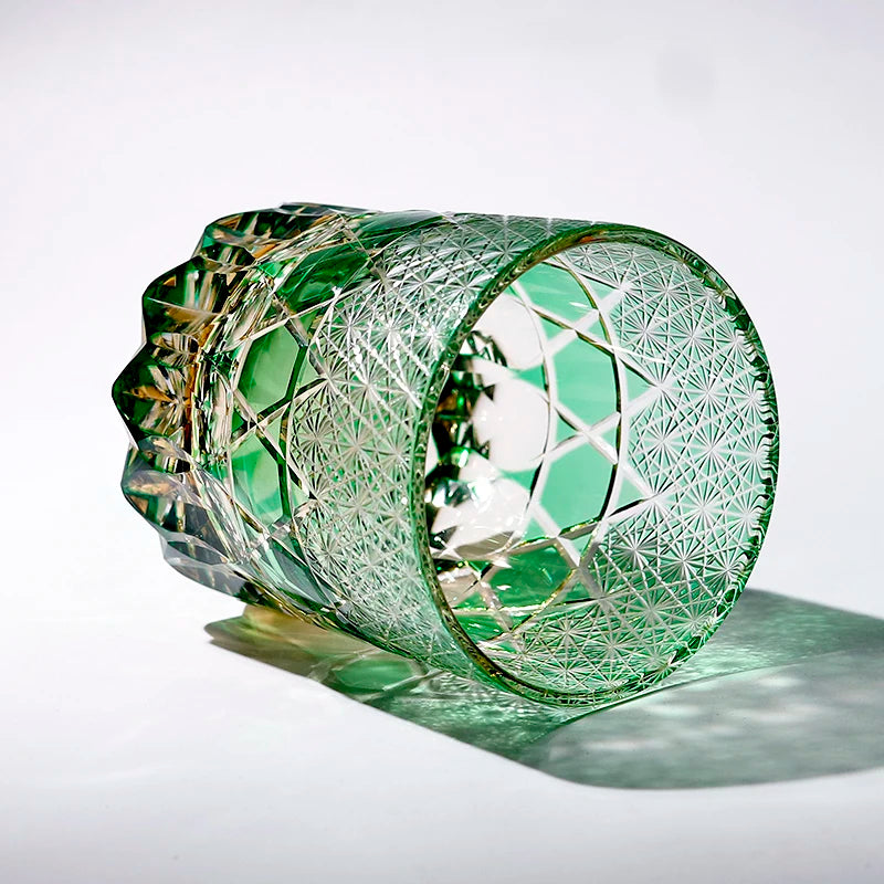 ✨ Handgemaakt Kiriko-kristalglas – Exquise Japanse vakmanschap