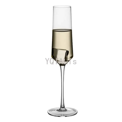🍾 YQIALis Lead-Free Crystal Champagne Flute – Elegant & Durable