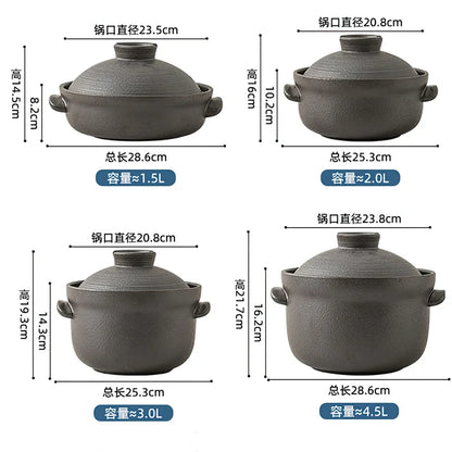🍲 Japanese-Style Ceramic Cooking Pot