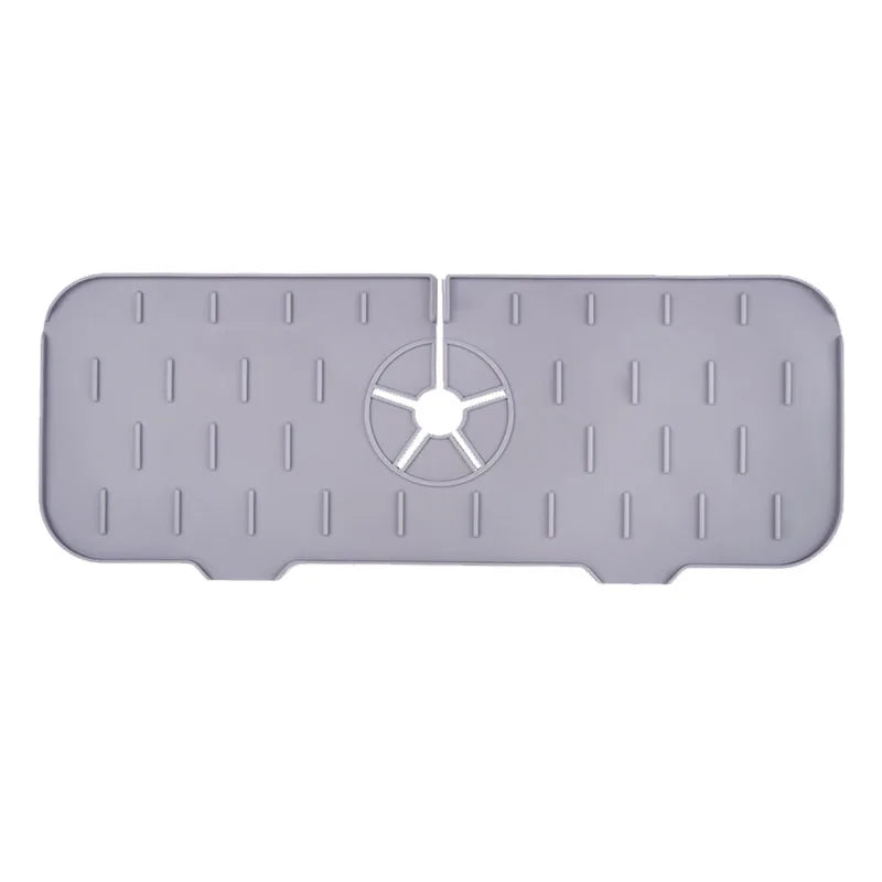 Kitchen Silicone Faucet Absorbent Mat Sink Splash Guard Drain Pad Quick Dry Countertop Protector for Bathroom Kitchen Gadgets
