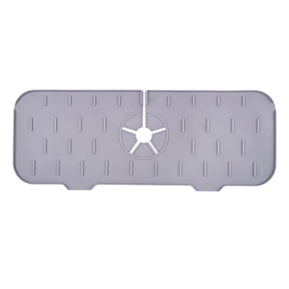 Kitchen Silicone Faucet Absorbent Mat Sink Splash Guard Drain Pad Quick Dry Countertop Protector for Bathroom Kitchen Gadgets