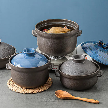 🍲 Japanese-Style Ceramic Cooking Pot
