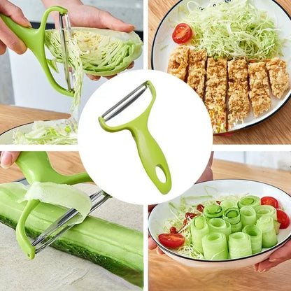 Cooking Tools Wide Mouth Peeler Vegetables Fruit Cabbage Graters Salad Potato Slicer Home Kitchen Gadget