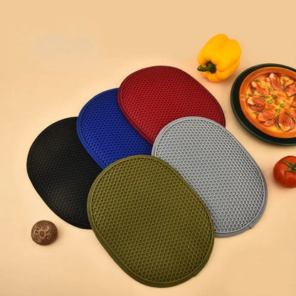 🖤 Silicone Potholder – Heat-Resistant Kitchen Safety Grip 🖤