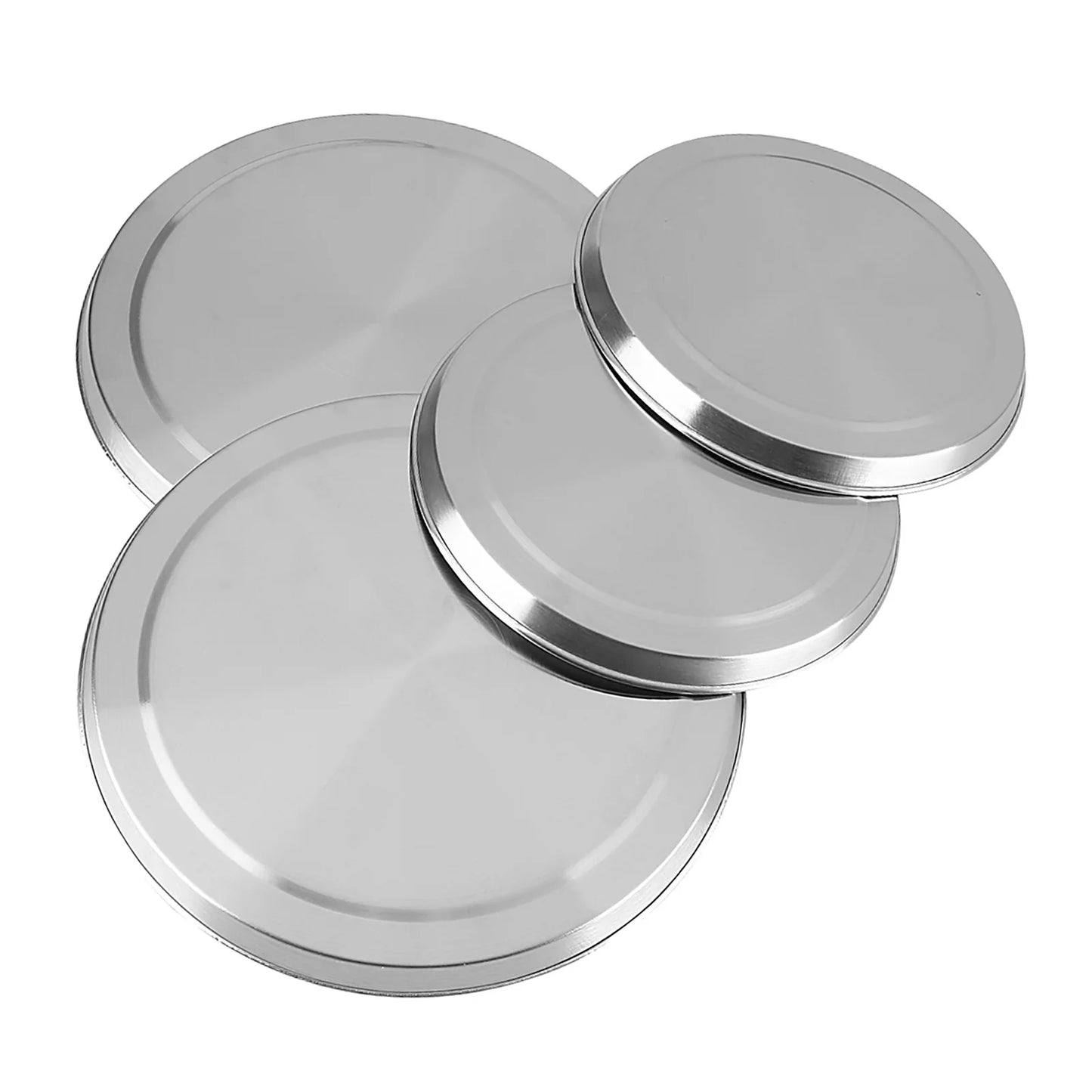 ✅ 4-Piece Stainless Steel Stove Burner Covers