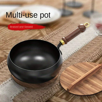🥢 Traditional Large Belly Wok – Perfect for Home Cooking