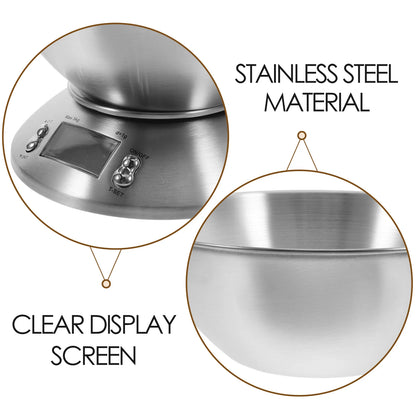 ⚖️ Stainless Steel Digital Kitchen Scale