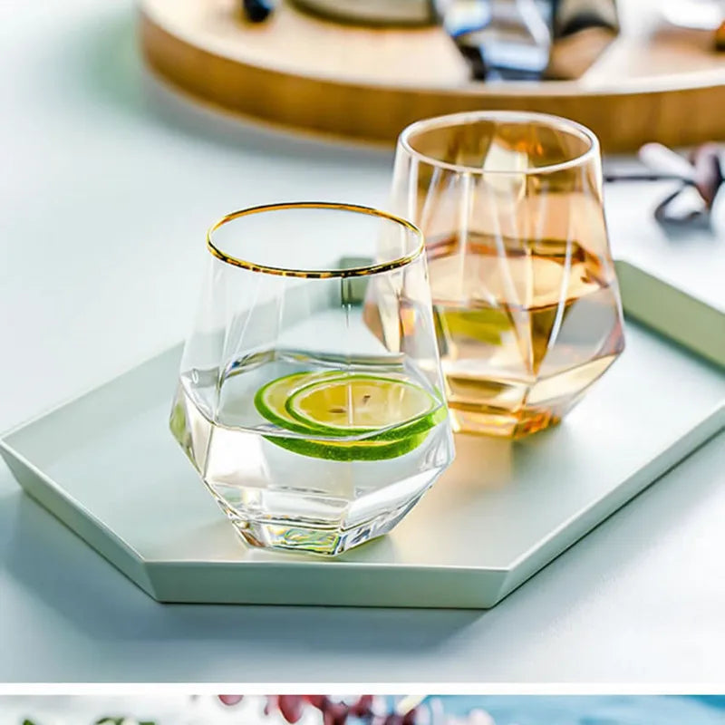 ✨ Diamond-Cut Premium Drinkware — 360ML