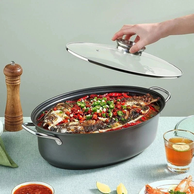 🐟 Cooker King Multi-Functional Fish Steamer — Perfectly Steamed Every Time