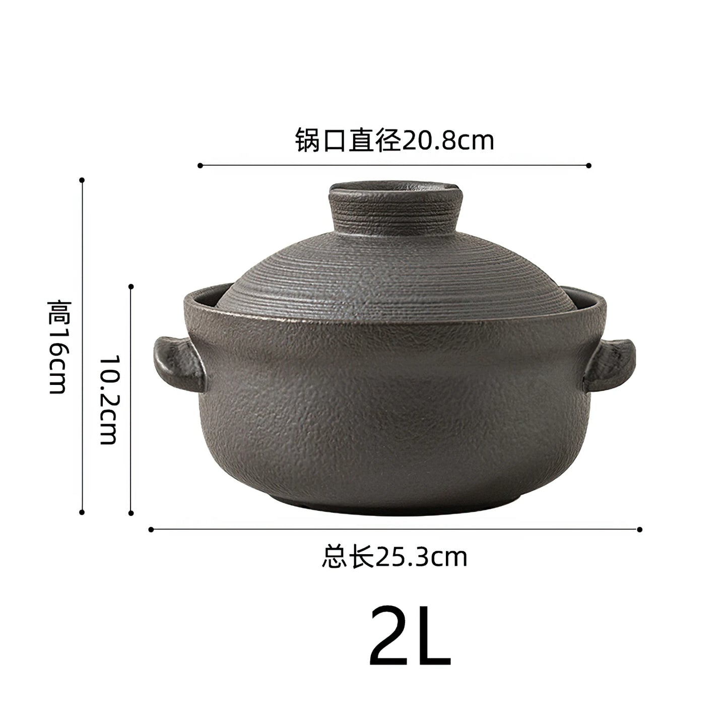🍲 Japanese-Style Ceramic Cooking Pot
