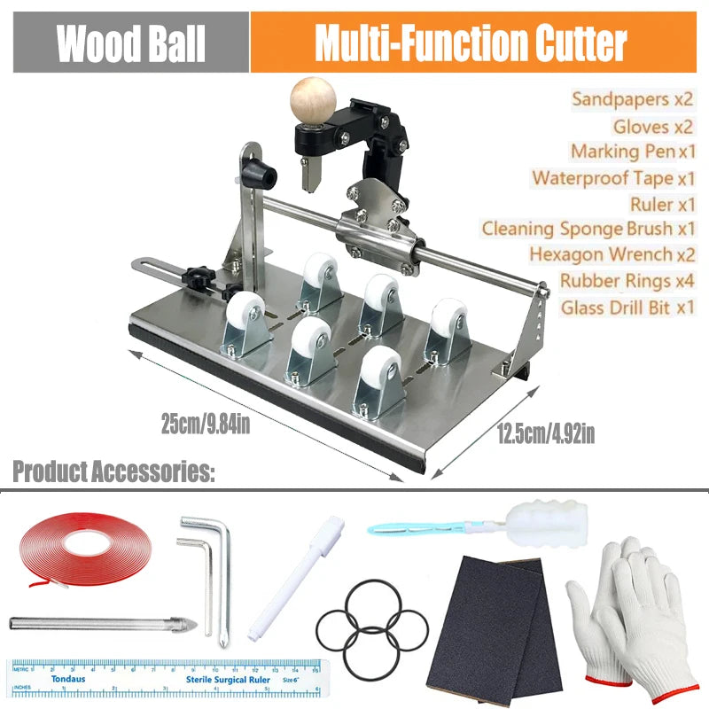 🔧 Professional Glass Bottle Cutter DIY Tool Set