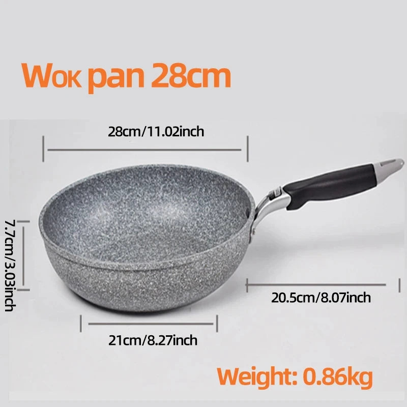 🍳 The 'Apex' Series: Durable Stone Non-Stick Frying Pan Set ✨