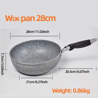 🍳 The 'Apex' Series: Durable Stone Non-Stick Frying Pan Set ✨
