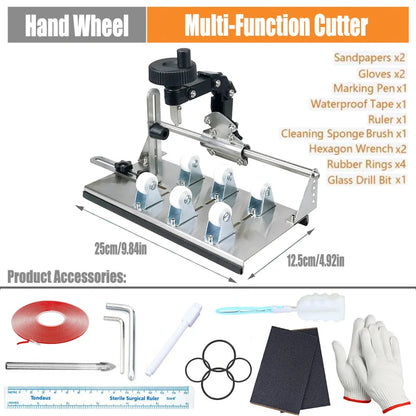 🔧 Professional Glass Bottle Cutter DIY Tool Set