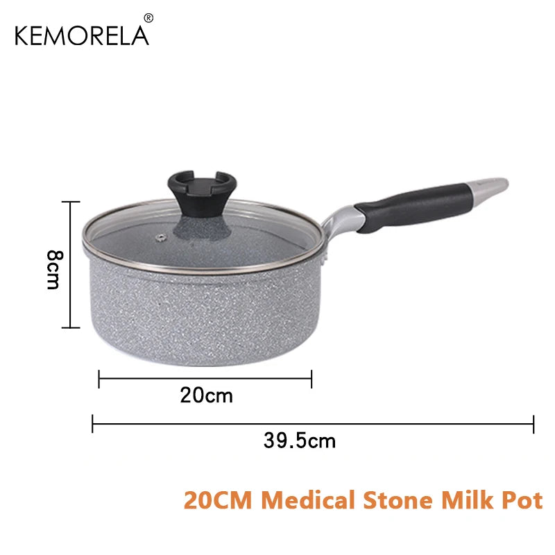 🍳 The 'Apex' Series: Durable Stone Non-Stick Frying Pan Set ✨