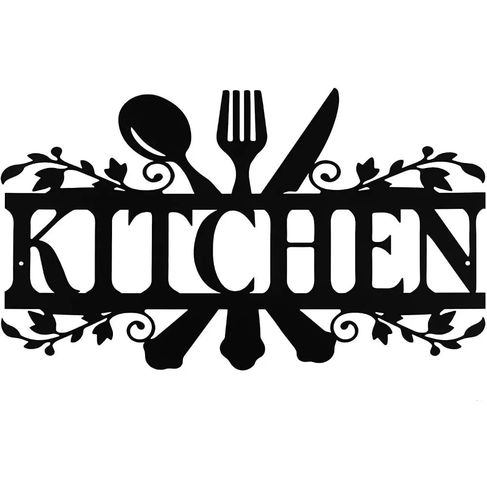 🍳 HELLOYOUNG Metalen Keuken Wandbord – Landelijke Decoratie 🏡