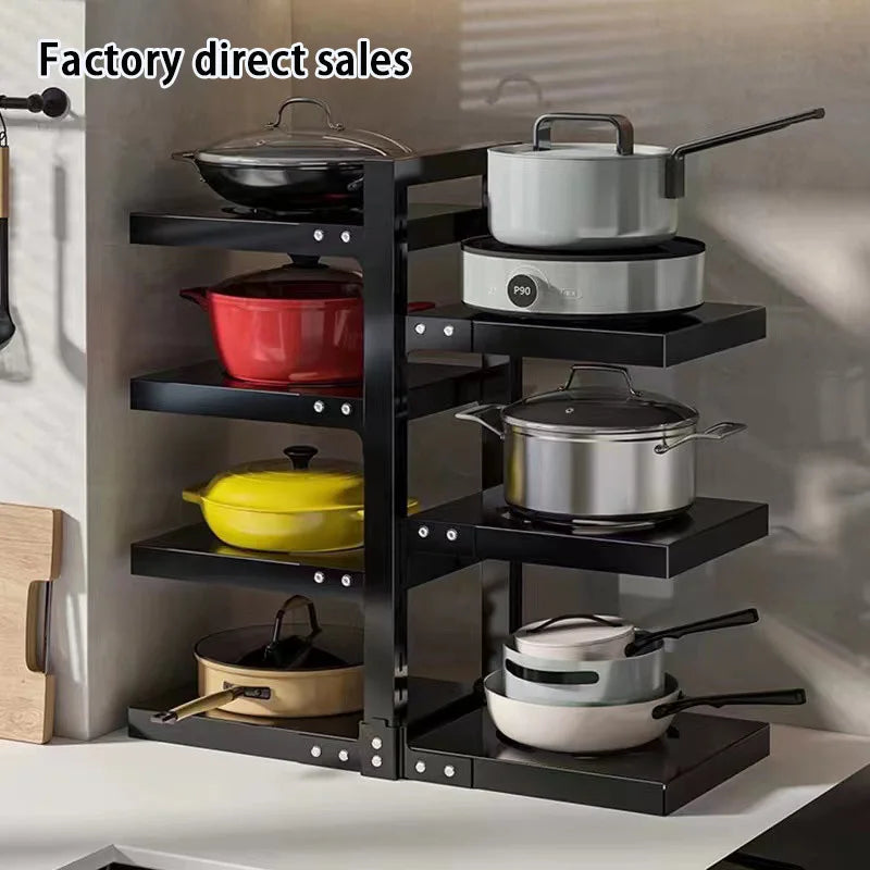 🖤 ORIO Metal Organizer Rack – Sleek, Strong & Stylish!