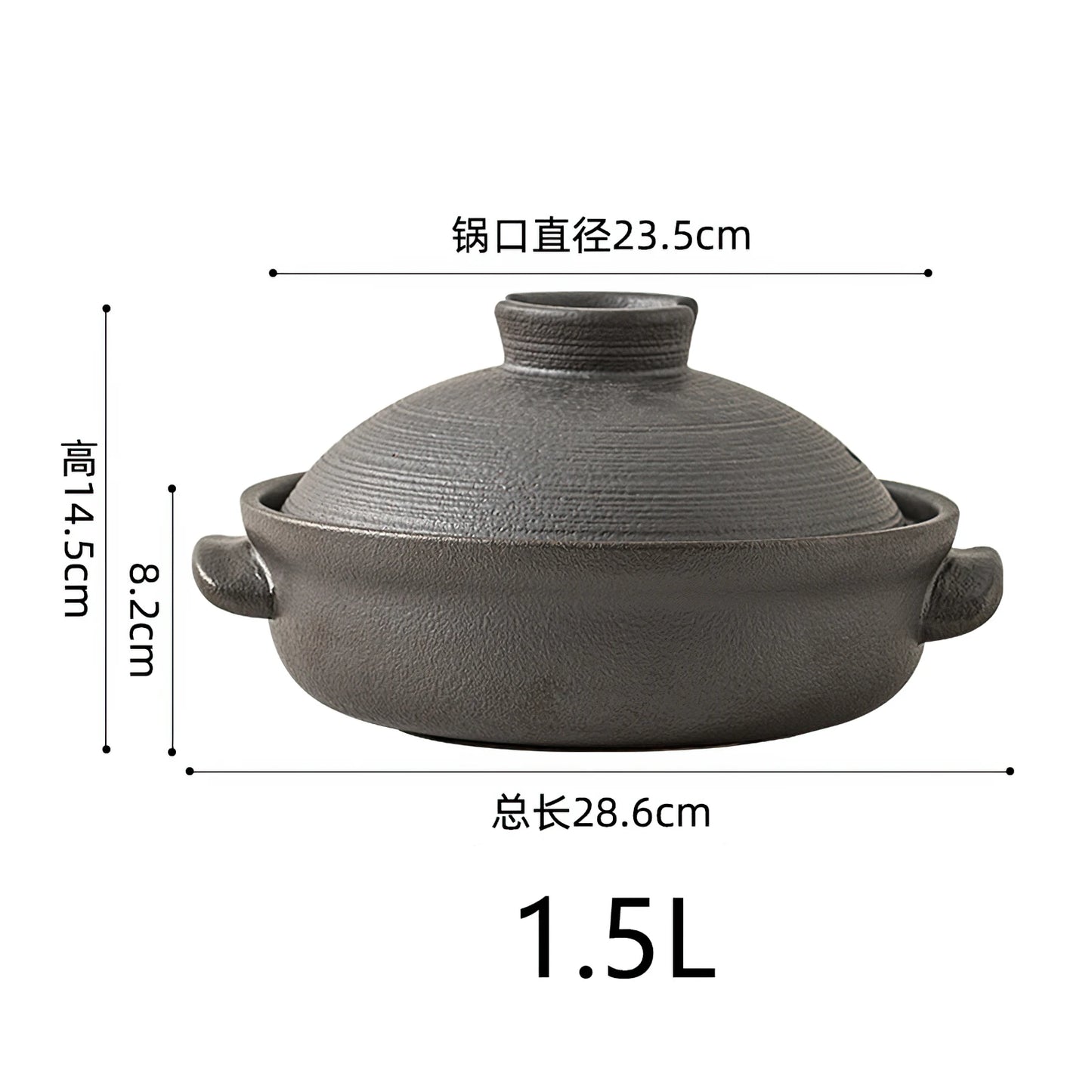 🍲 Japanese-Style Ceramic Cooking Pot