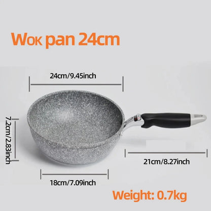 🍳 The 'Apex' Series: Durable Stone Non-Stick Frying Pan Set ✨