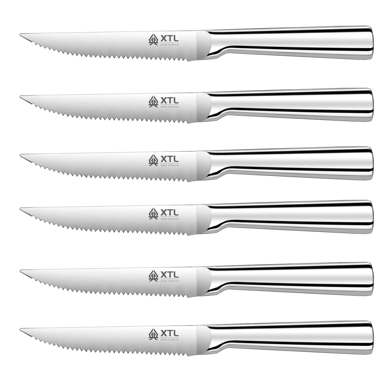 🍴 Seiko Home Stainless Steel Steak Knife Cutlery Set (4/6/8 pcs)